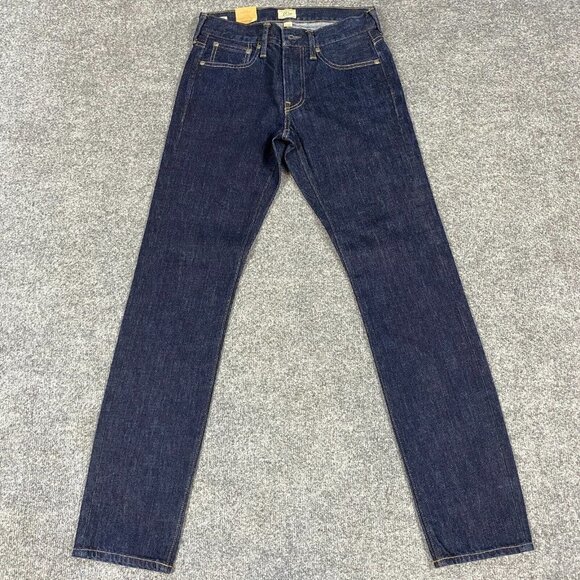 J.Crew 484 Jeans 28 x 31 Blue Straight Slim Tapered NEW